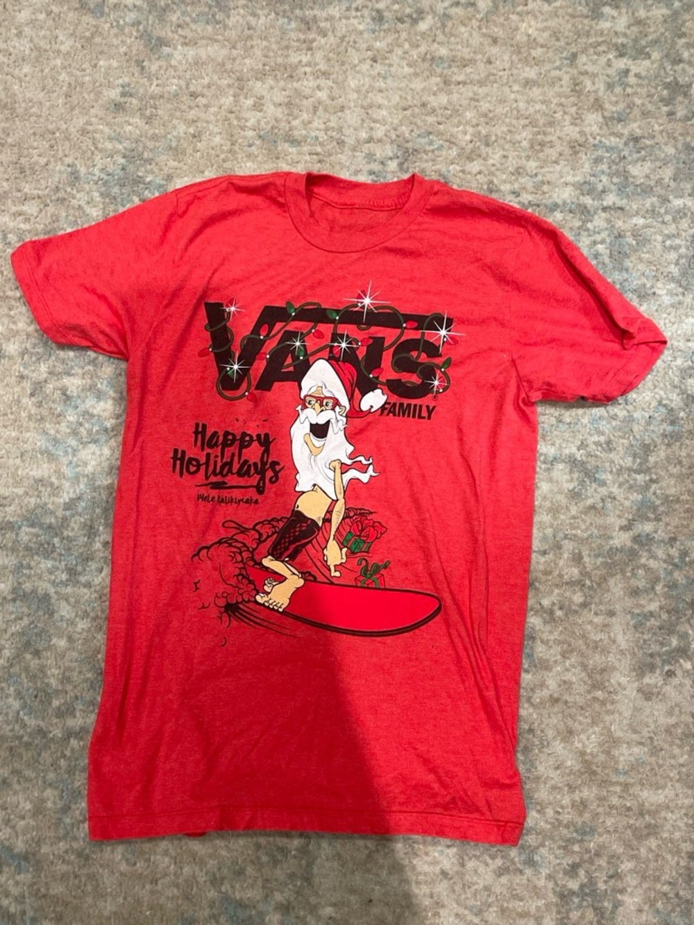 T-shirt with holiday graphic